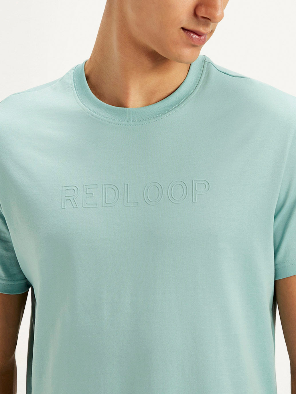 Men's Redloop Printed Slim Fit T-Shirt