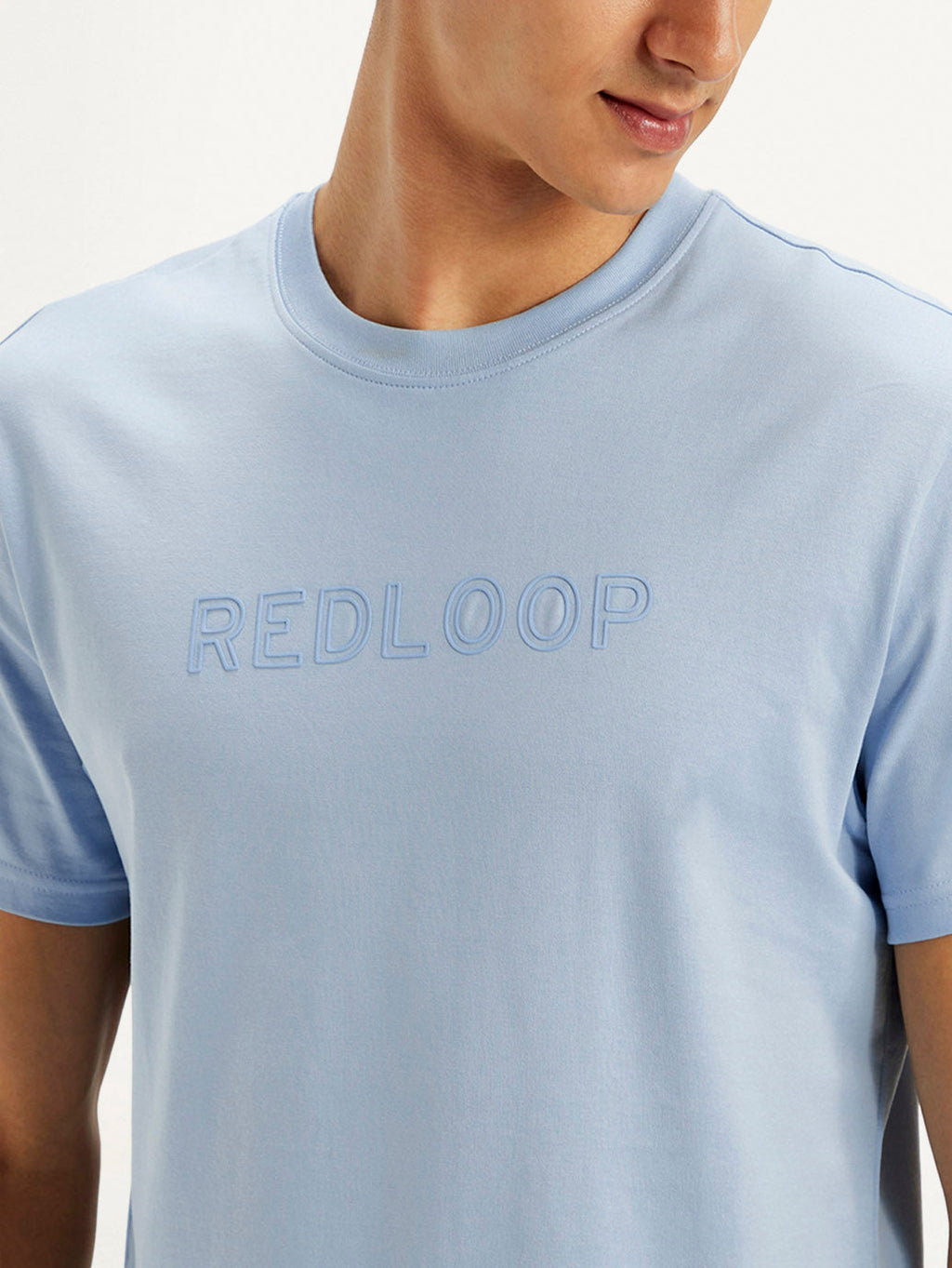 Men's Redloop Printed Slim Fit T-Shirt