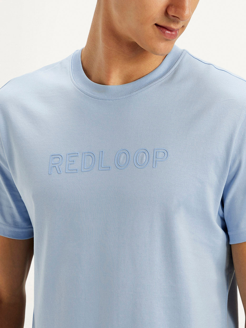 Men's Redloop Printed Slim Fit T-Shirt