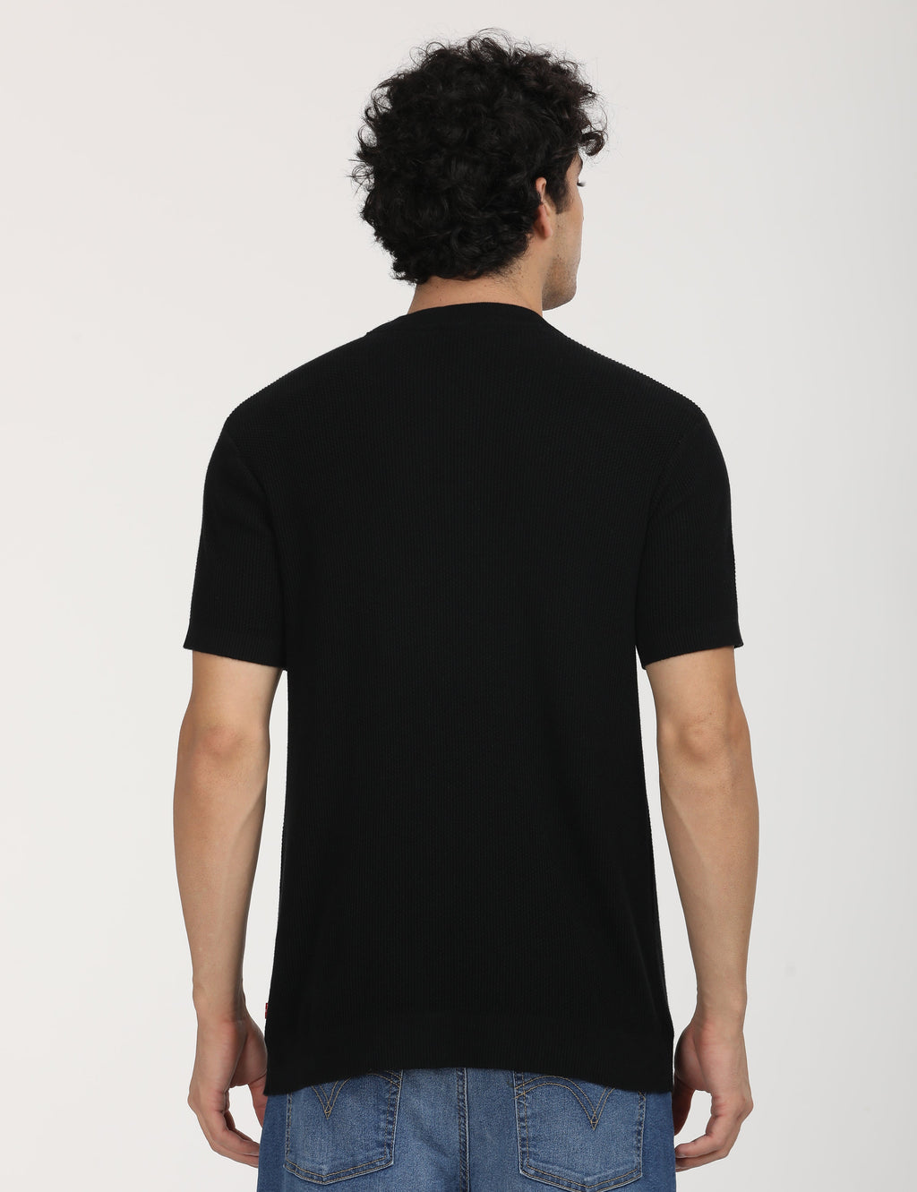 Men's Textured Slim Fit T-Shirt