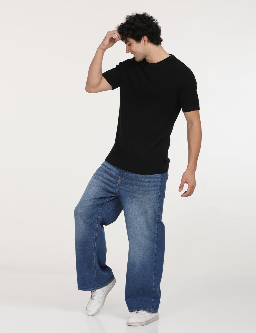 Men's Textured Slim Fit T-Shirt