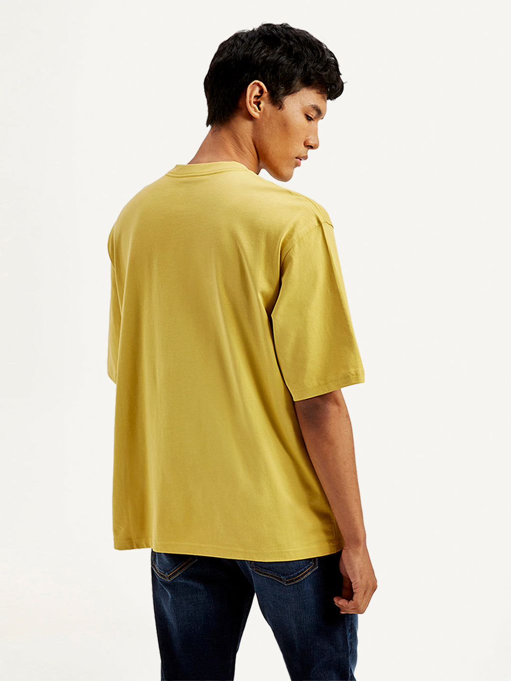 Men's Solid Loose Fit T-Shirt