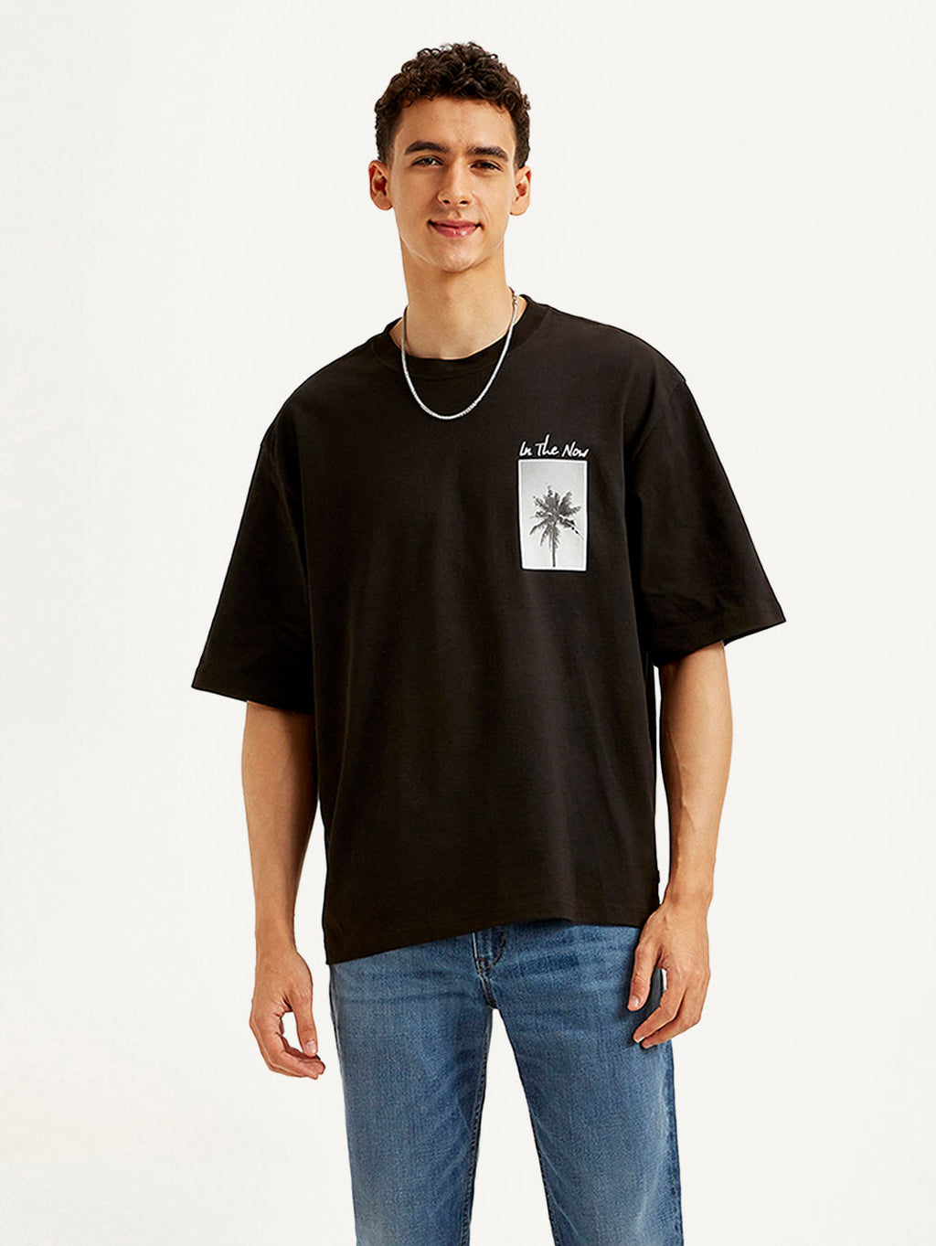 Men's Graphic Print Loose Fit T-shirt