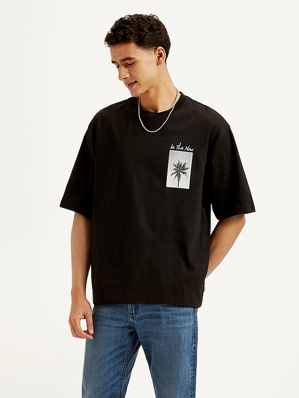 Men's Graphic Print Loose Fit T-shirt