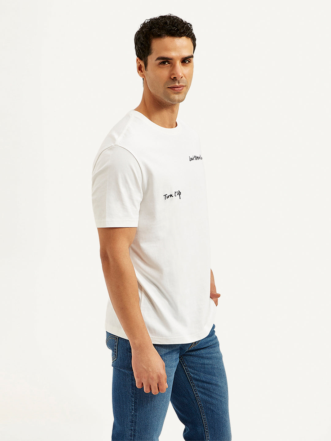 Men's Graphic Print Loose Fit T-Shirt