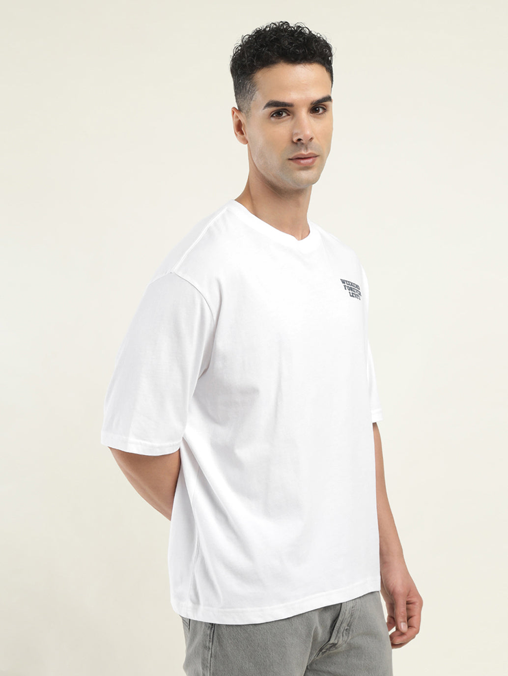 Men's Graphic Print Loose Fit T-shirt