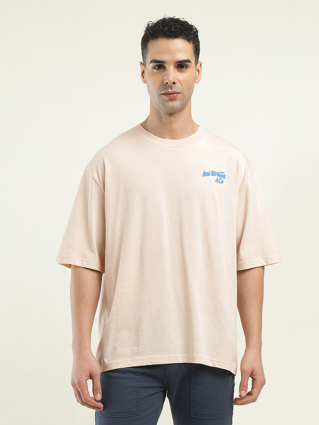 Men's Graphic Print Loose Fit T-shirt