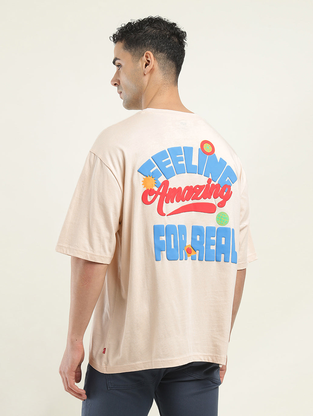 Men's Graphic Print Loose Fit T-shirt