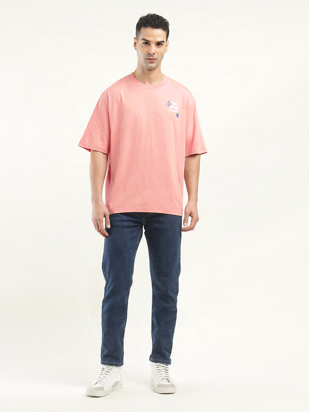 Men's Graphic Print Loose Fit T-shirt