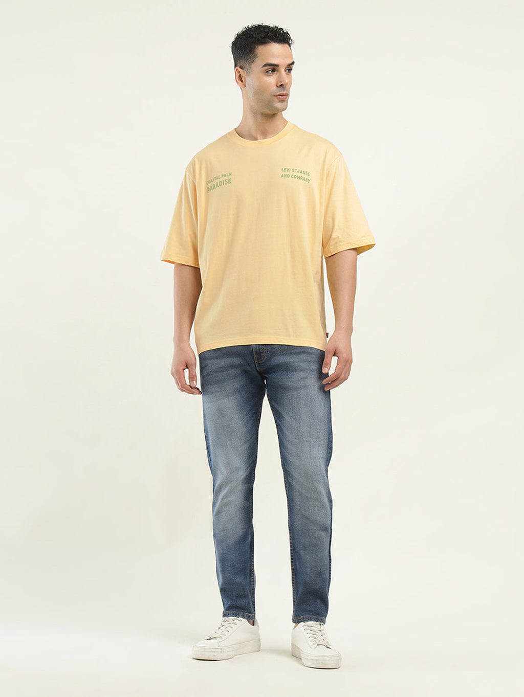 Men's Graphic Print Loose Fit T-Shirt