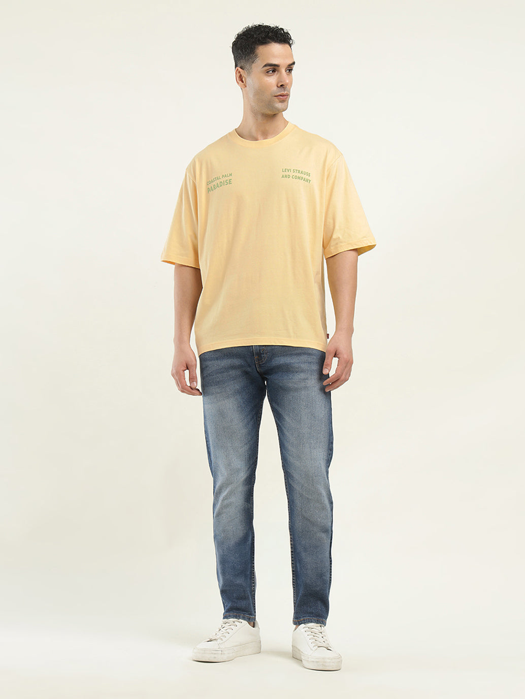 Men's Graphic Print Loose Fit T-Shirt