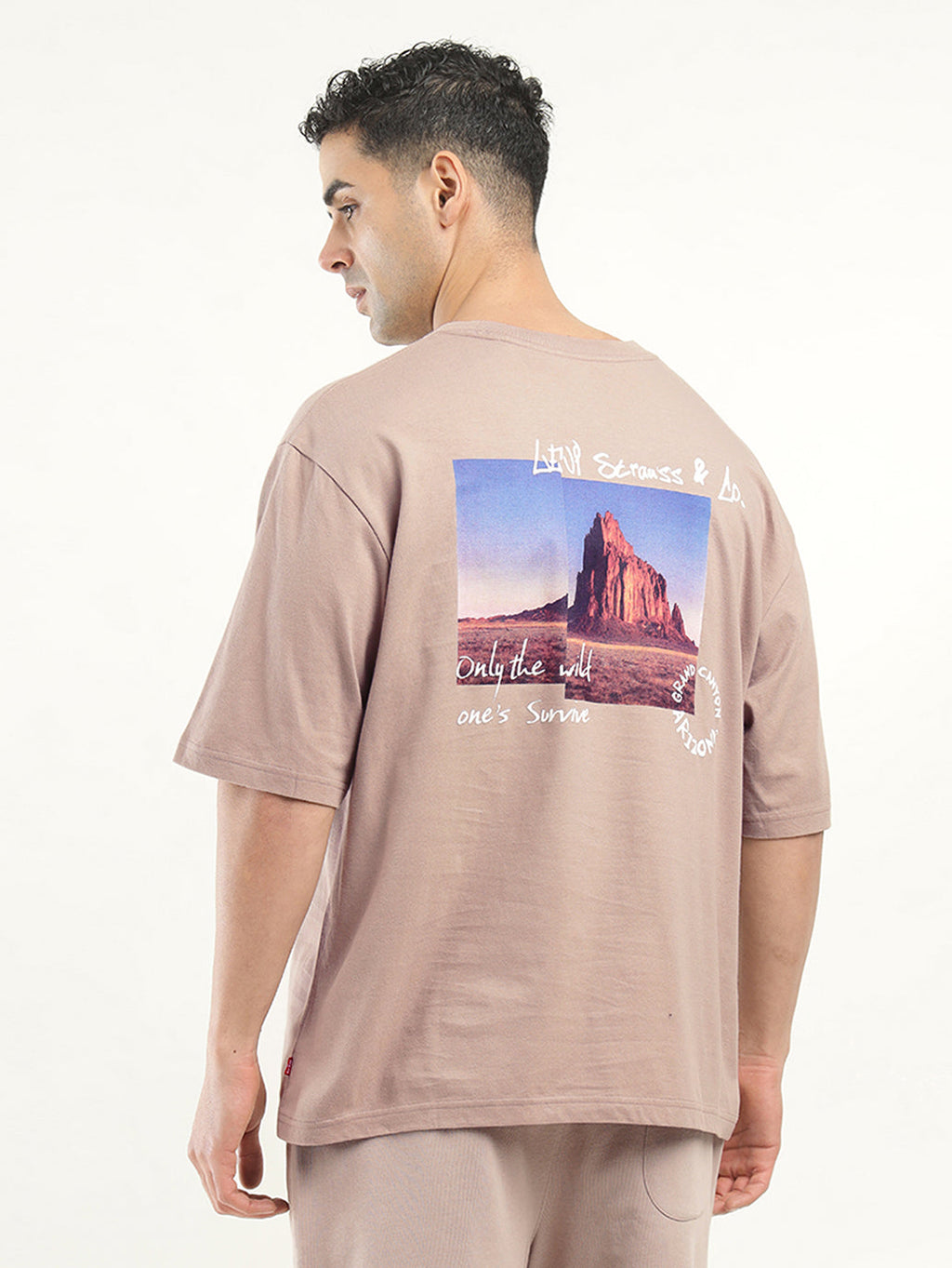 Men's Graphic Print Loose Fit T-Shirt