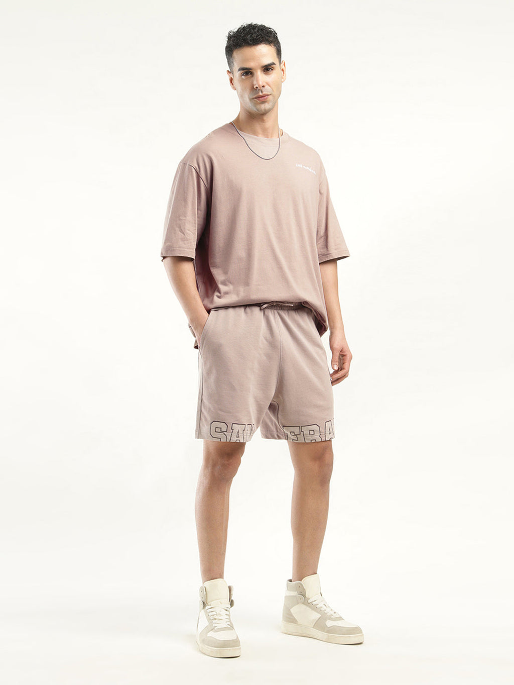 Men's Graphic Print Loose Fit T-Shirt