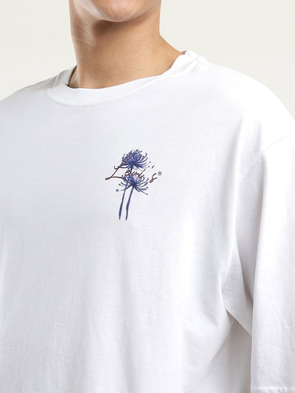 Men's Solid Loose Fit T-Shirt