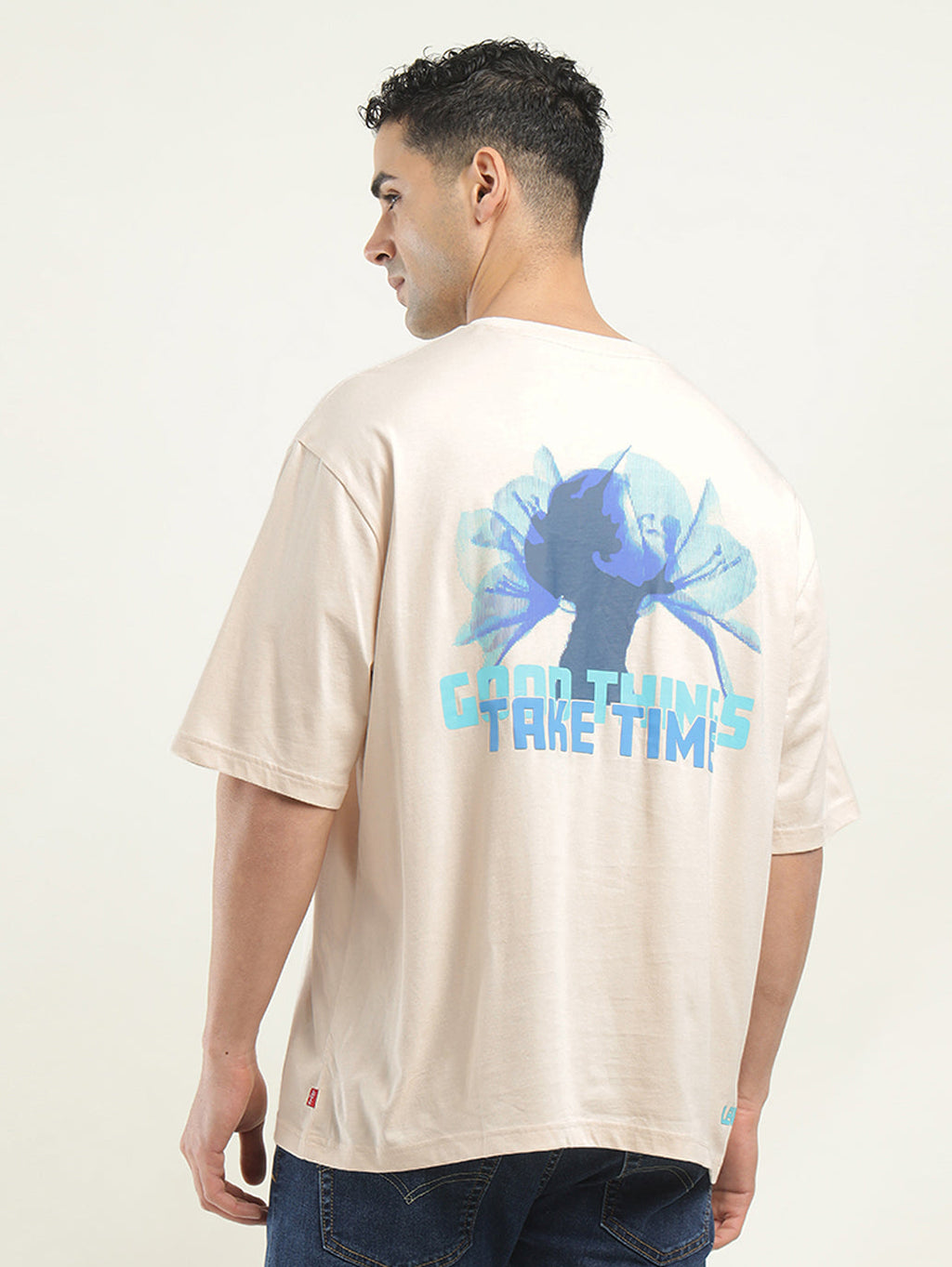 Men's Graphic Print Loose Fit T-shirt