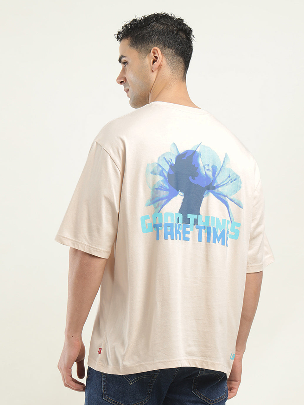 Men's Graphic Print Loose Fit T-shirt