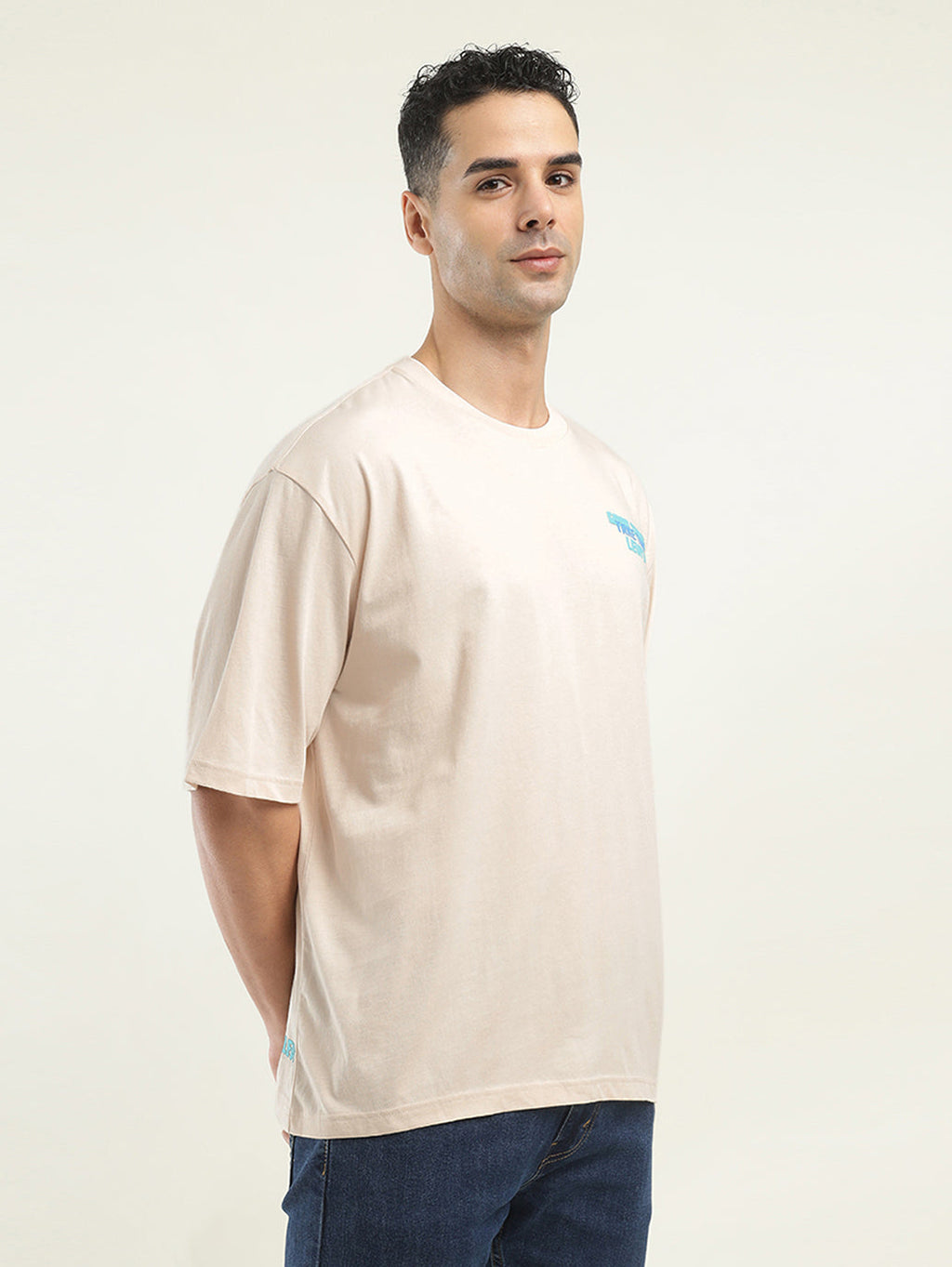 Men's Graphic Print Loose Fit T-shirt