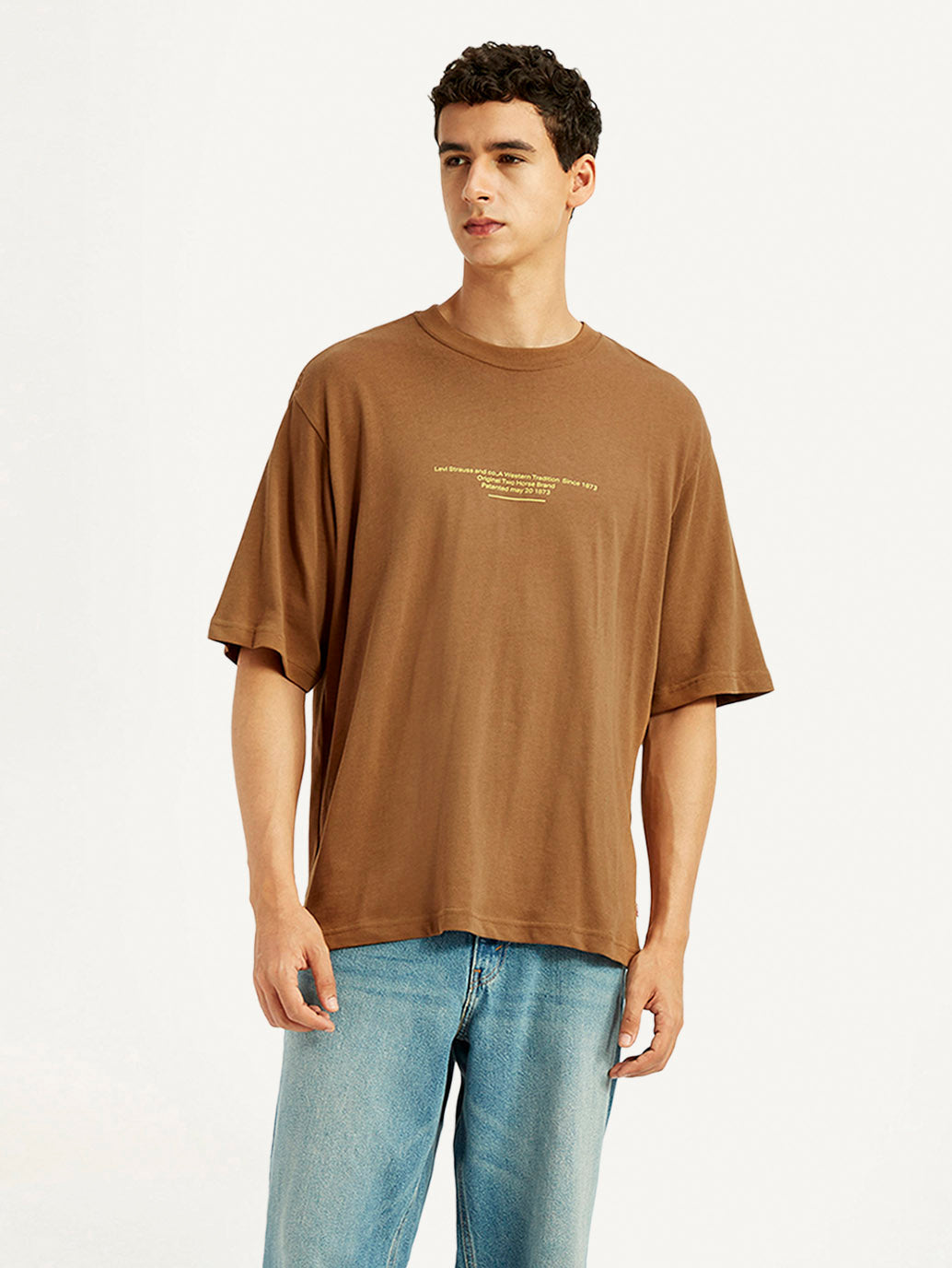 Men's Graphic Print Loose Fit T-shirt
