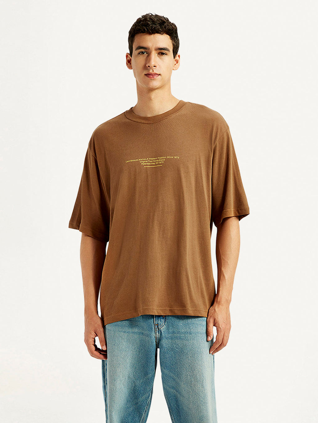 Men's Graphic Print Loose Fit T-shirt