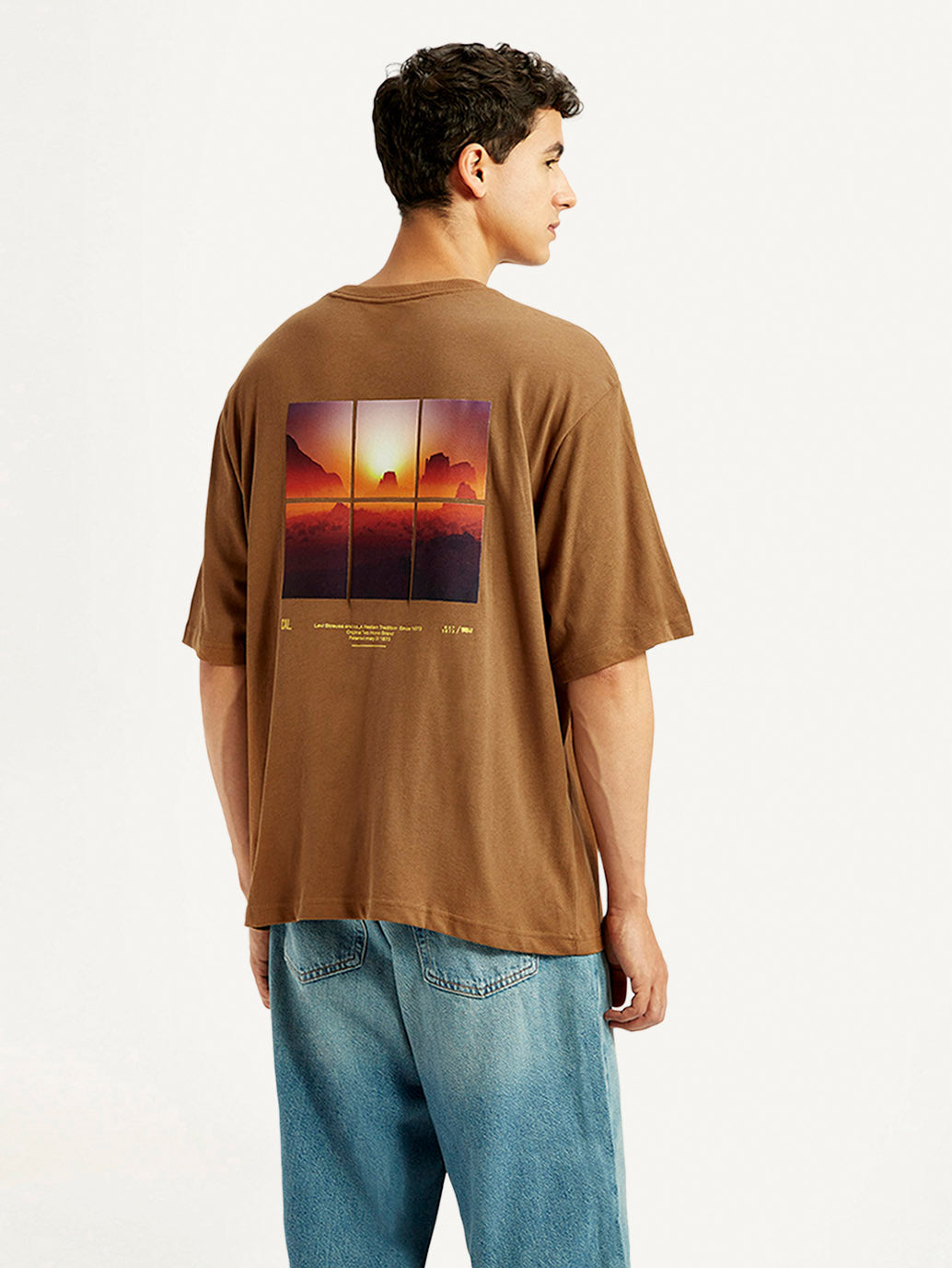 Men's Graphic Print Loose Fit T-shirt
