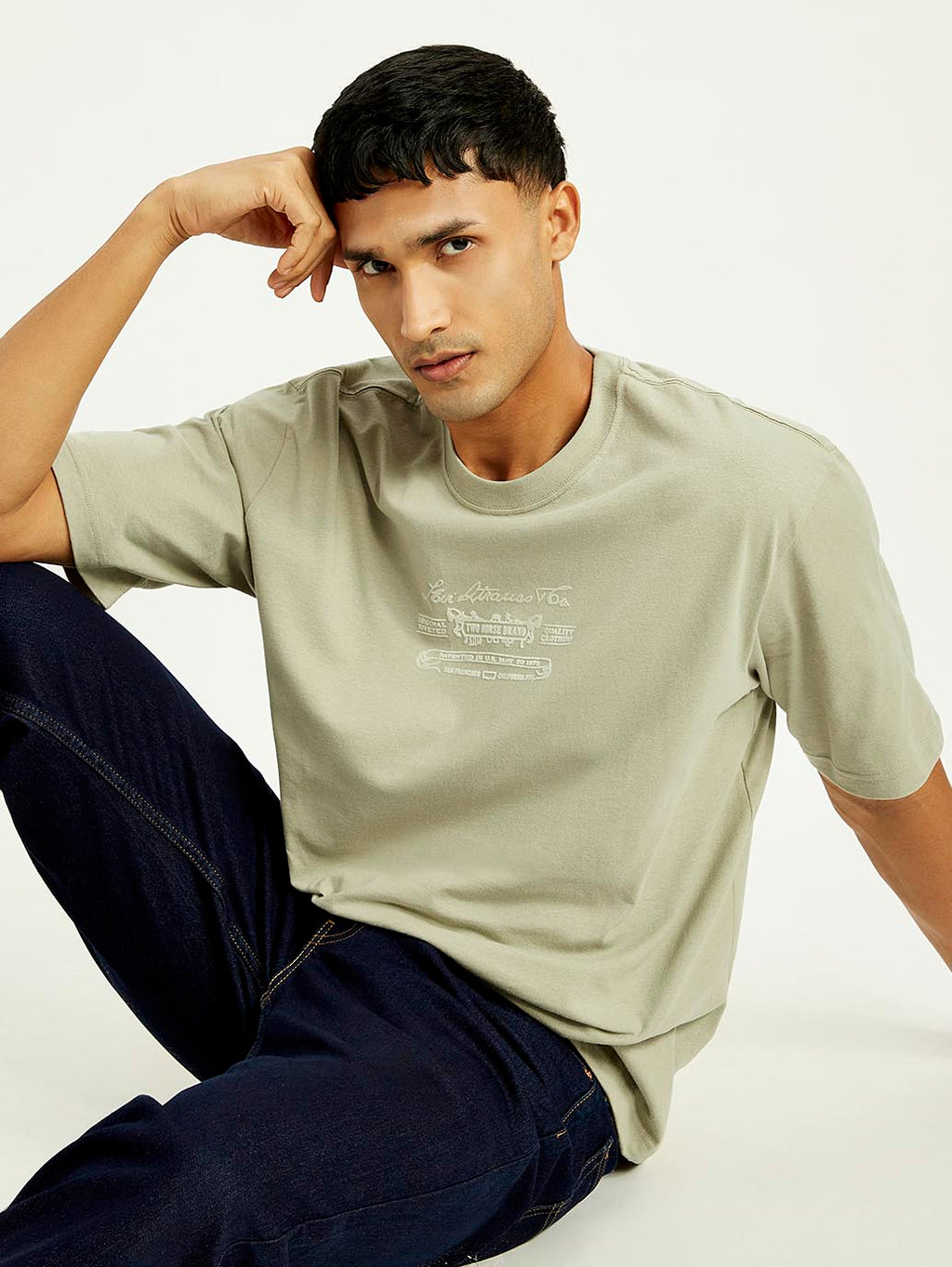 Men's Graphic Print Loose Fit T-shirt