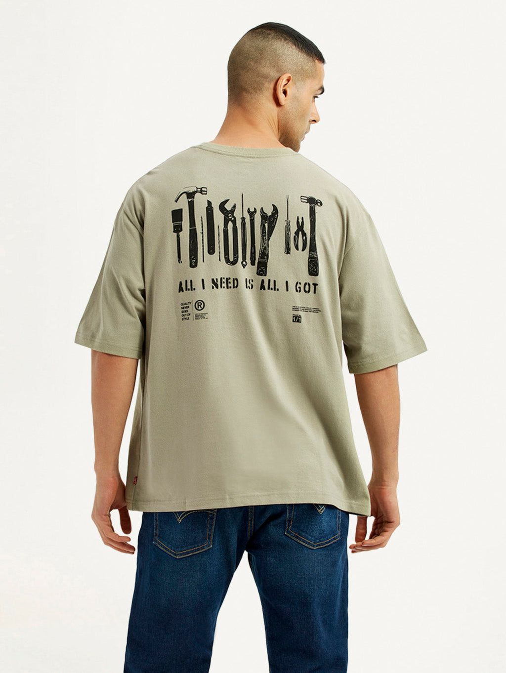 Men's Graphic Print Loose Fit T-shirt