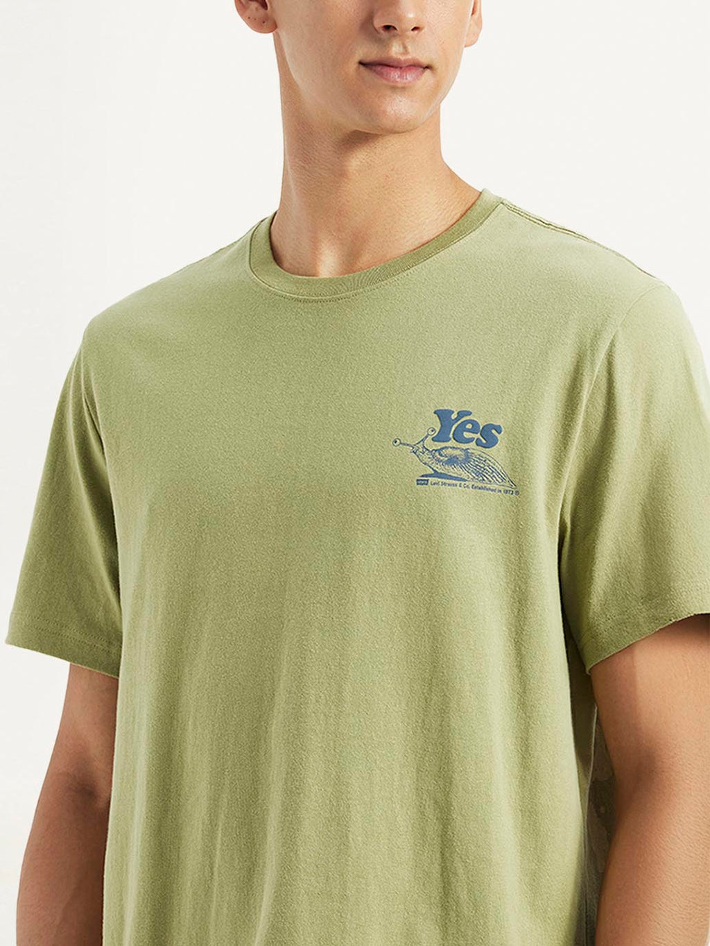 Men's Solid Crew Neck T-Shirt