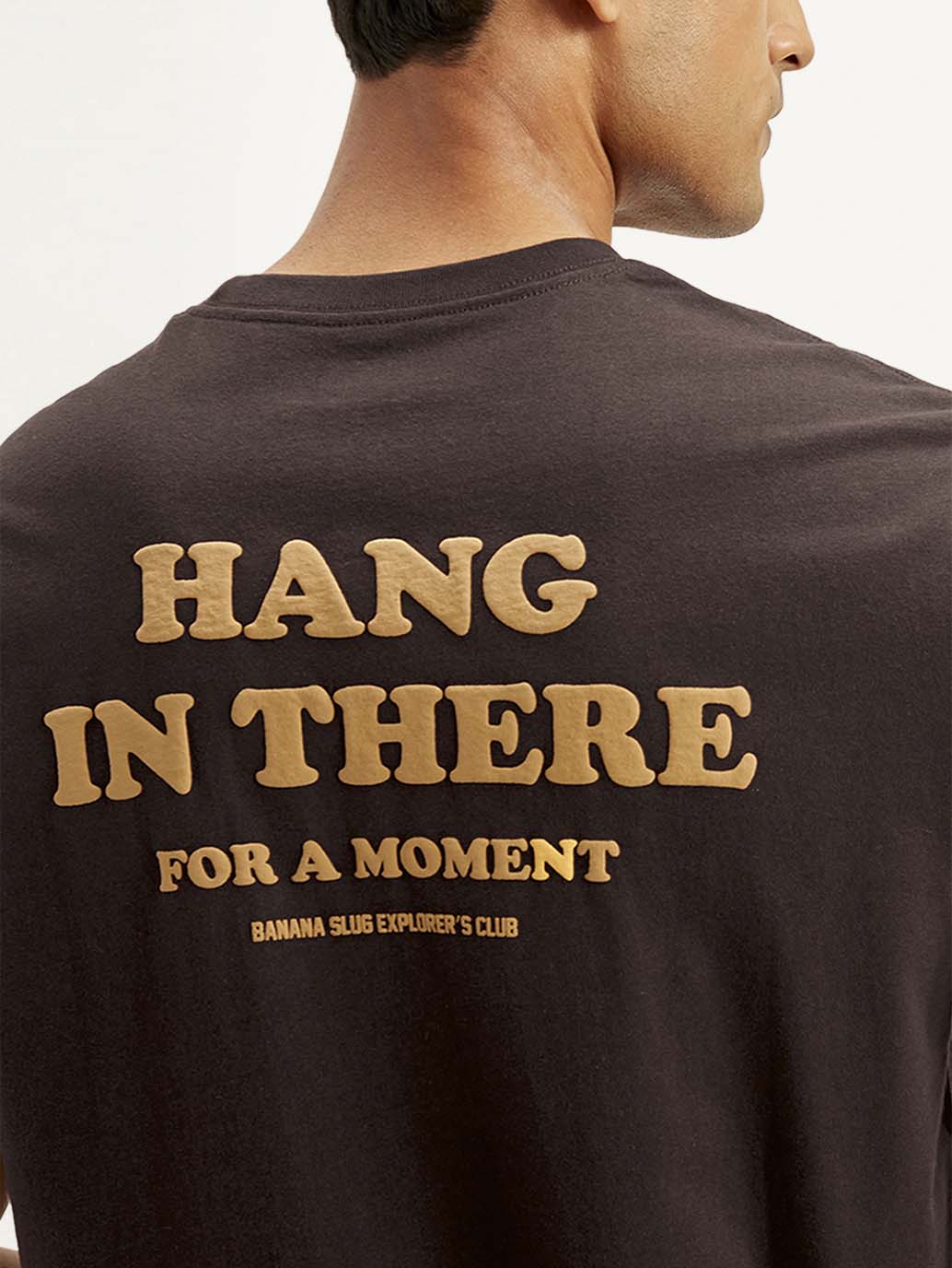 Men's Typography Crew Neck T-shirt