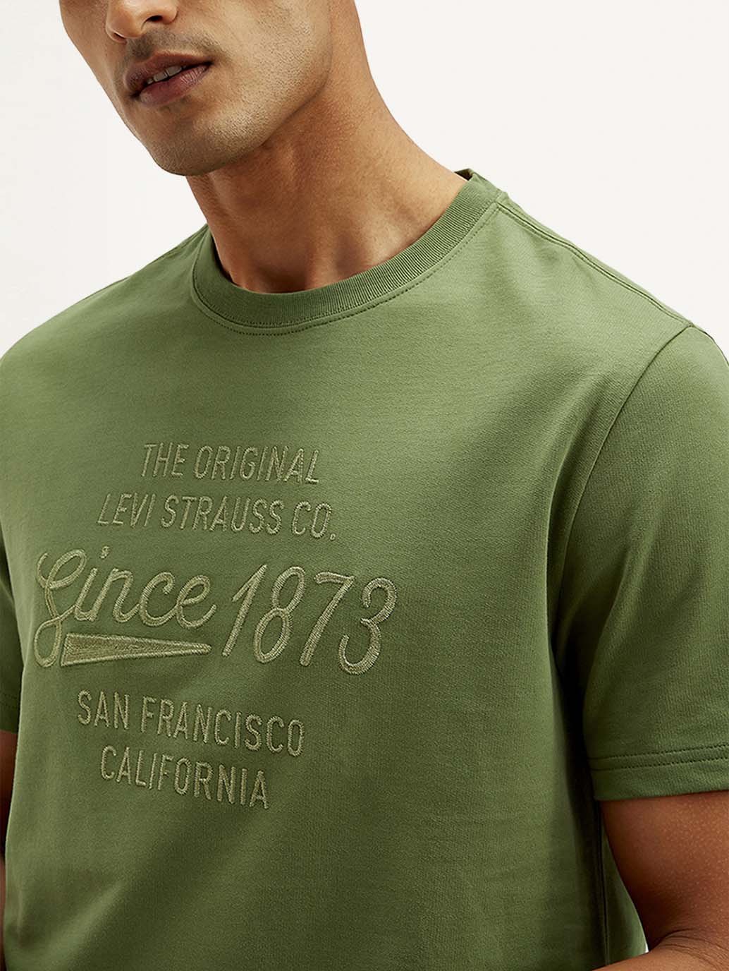 Men's Typography Crew Neck T-shirt