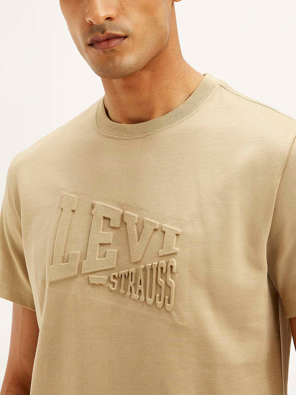 Men's Typography Crew Neck T-shirt