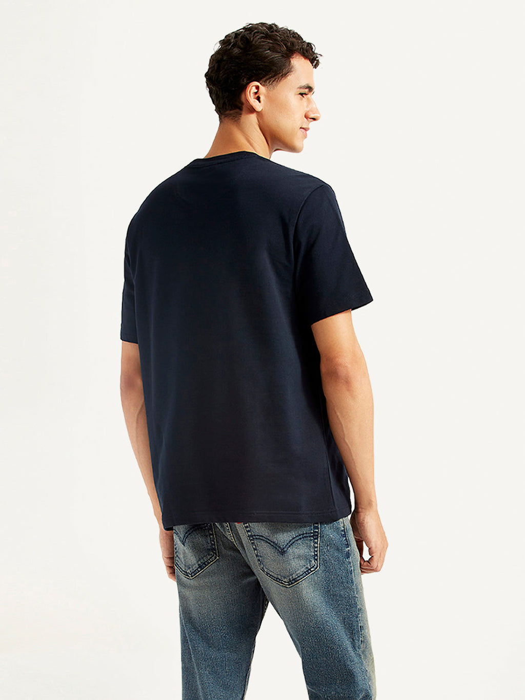 Men's Solid Crew Neck T-shirt