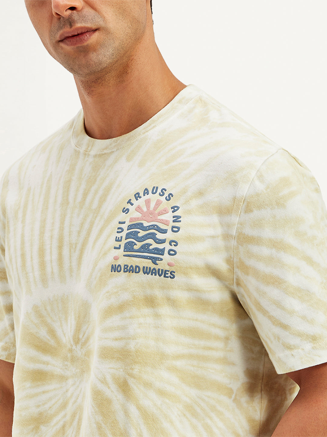 Men's Tie-Dye Crew Neck T-Shirt