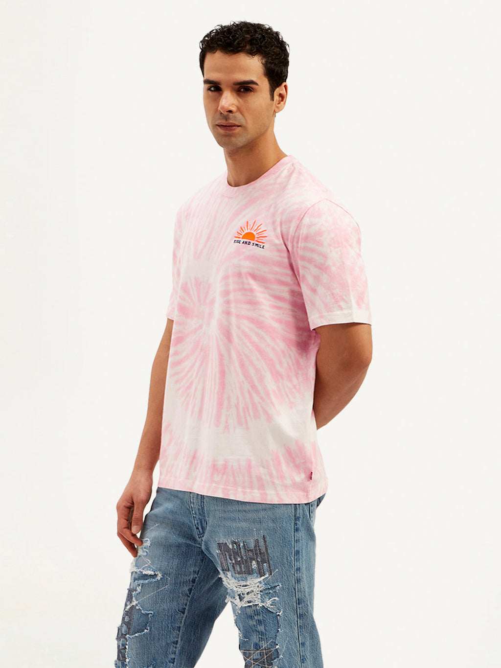 Men's Tie-Dye Crew Neck T-Shirt