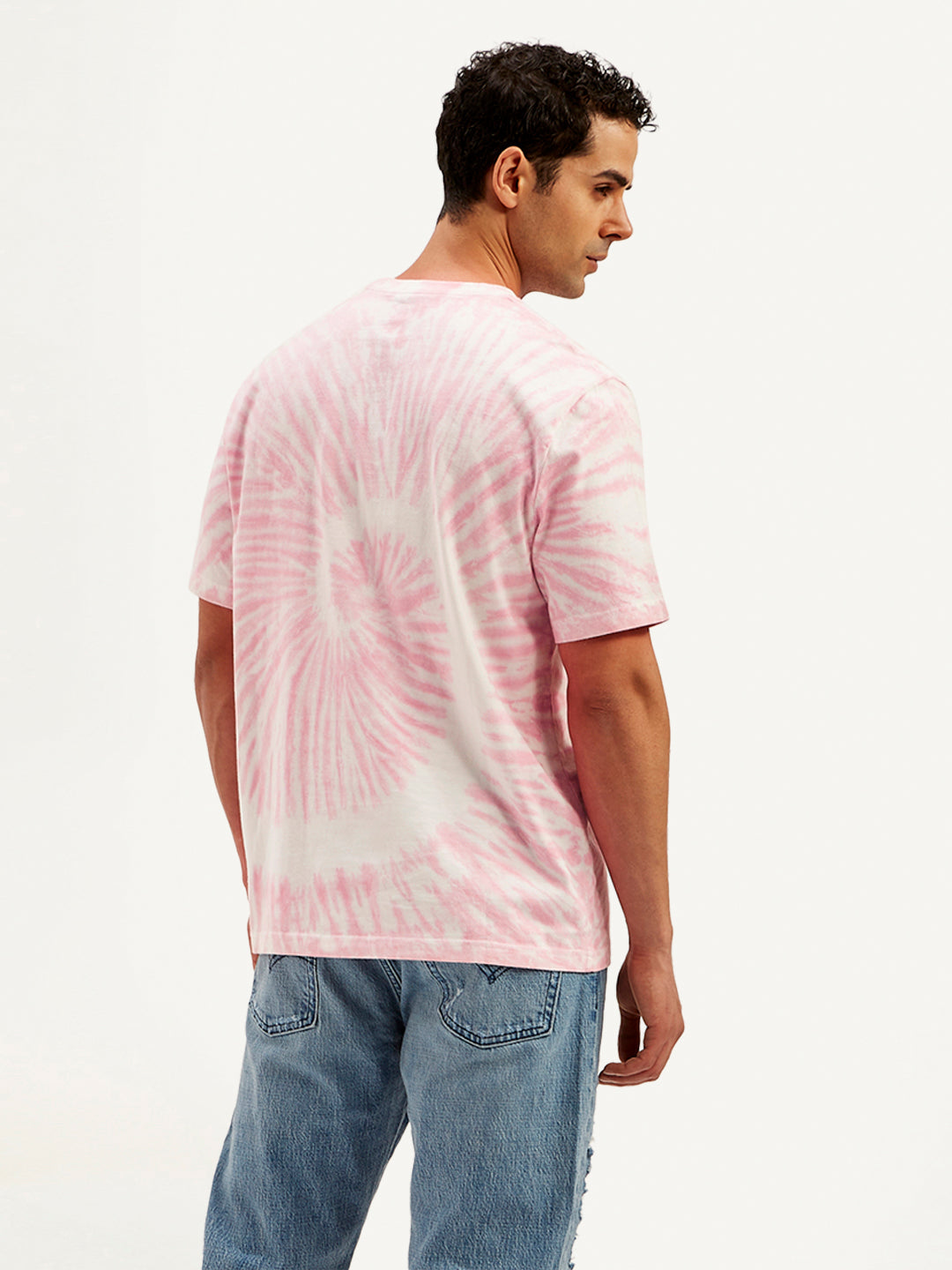 Men's Tie-Dye Crew Neck T-Shirt