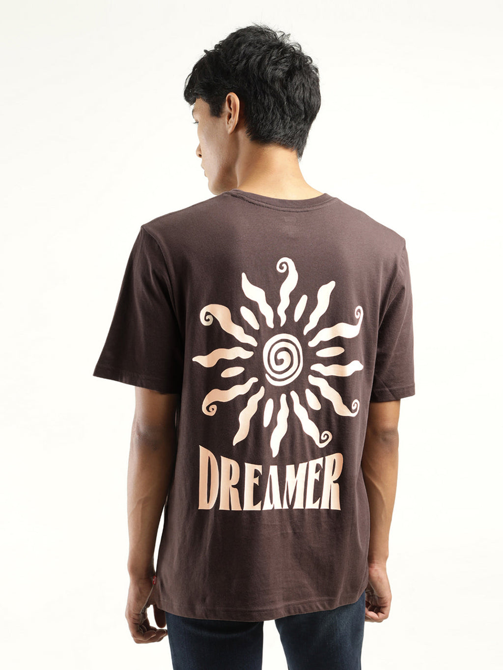 Men's Graphic Print Crew Neck T-Shirt