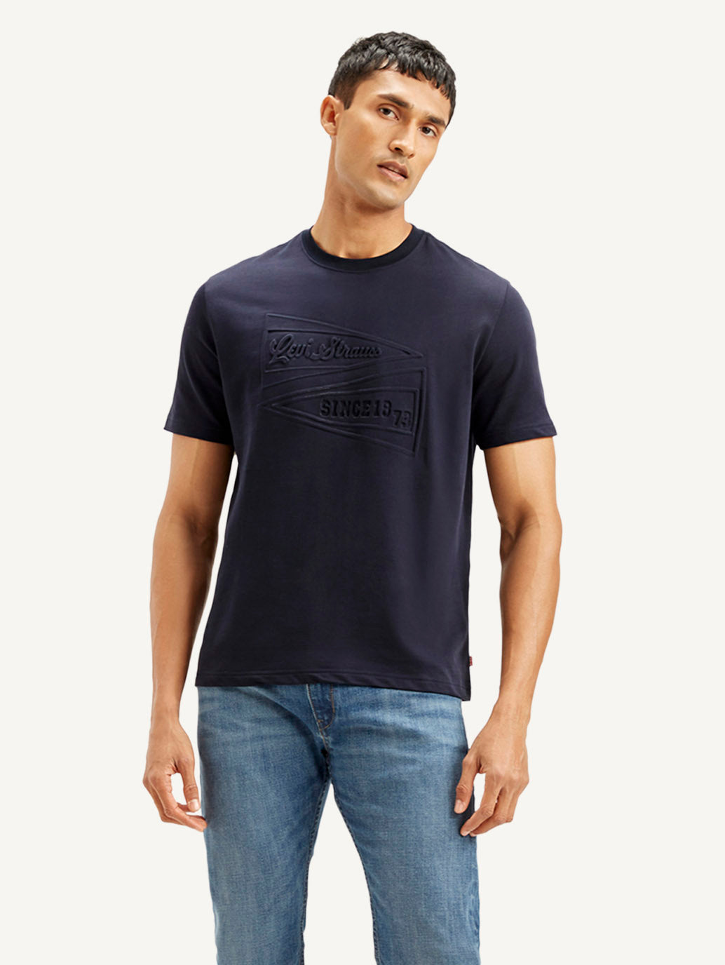 Men's Typography Crew Neck T-shirt