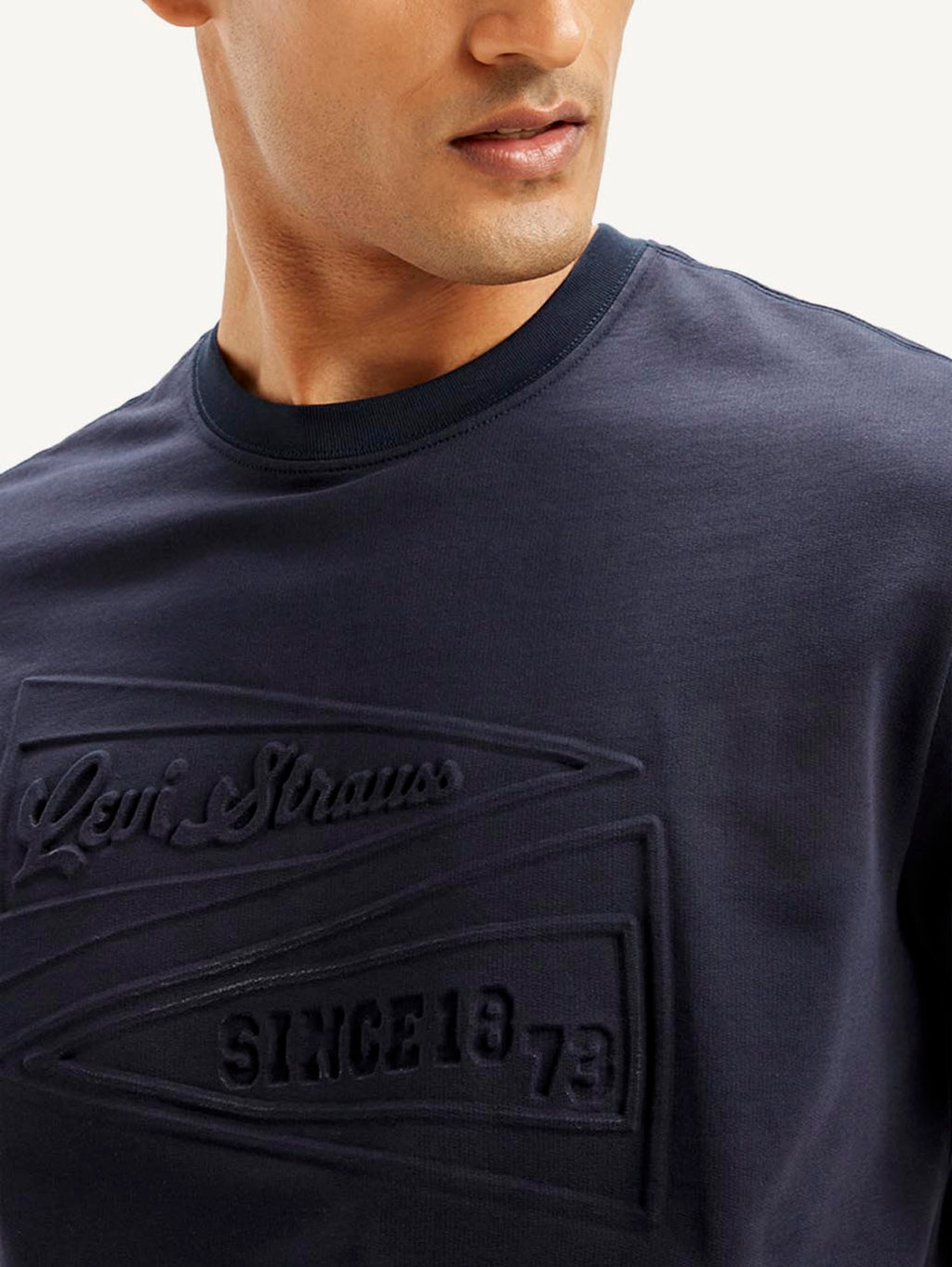 Men's Typography Crew Neck T-shirt