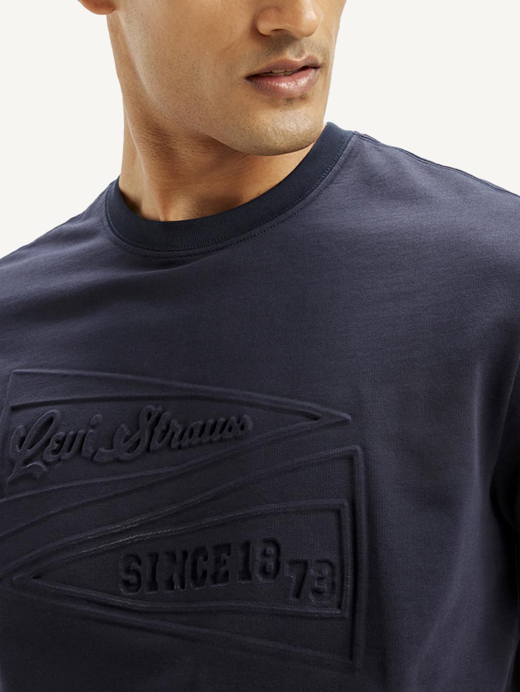 Men's Typography Crew Neck T-shirt