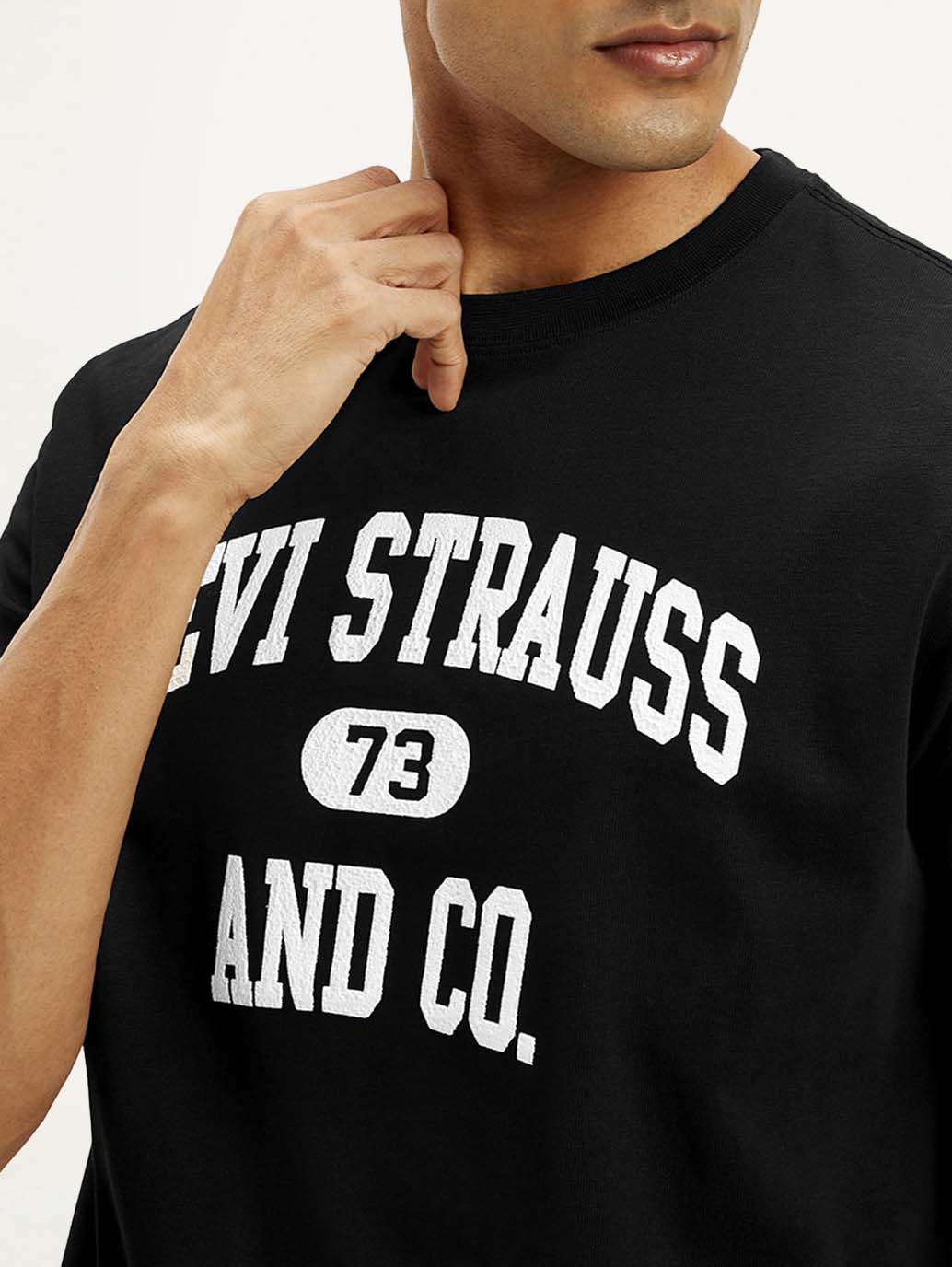 Men's Brand Logo Crew Neck T-shirt