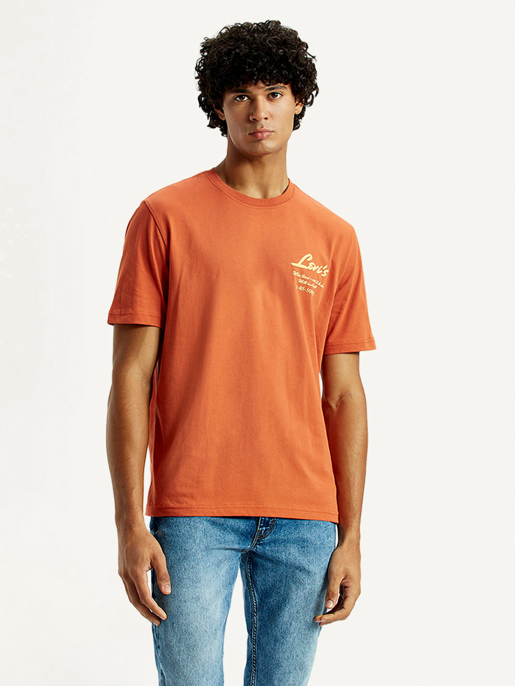 Men's Typography Regular Fit T-Shirt