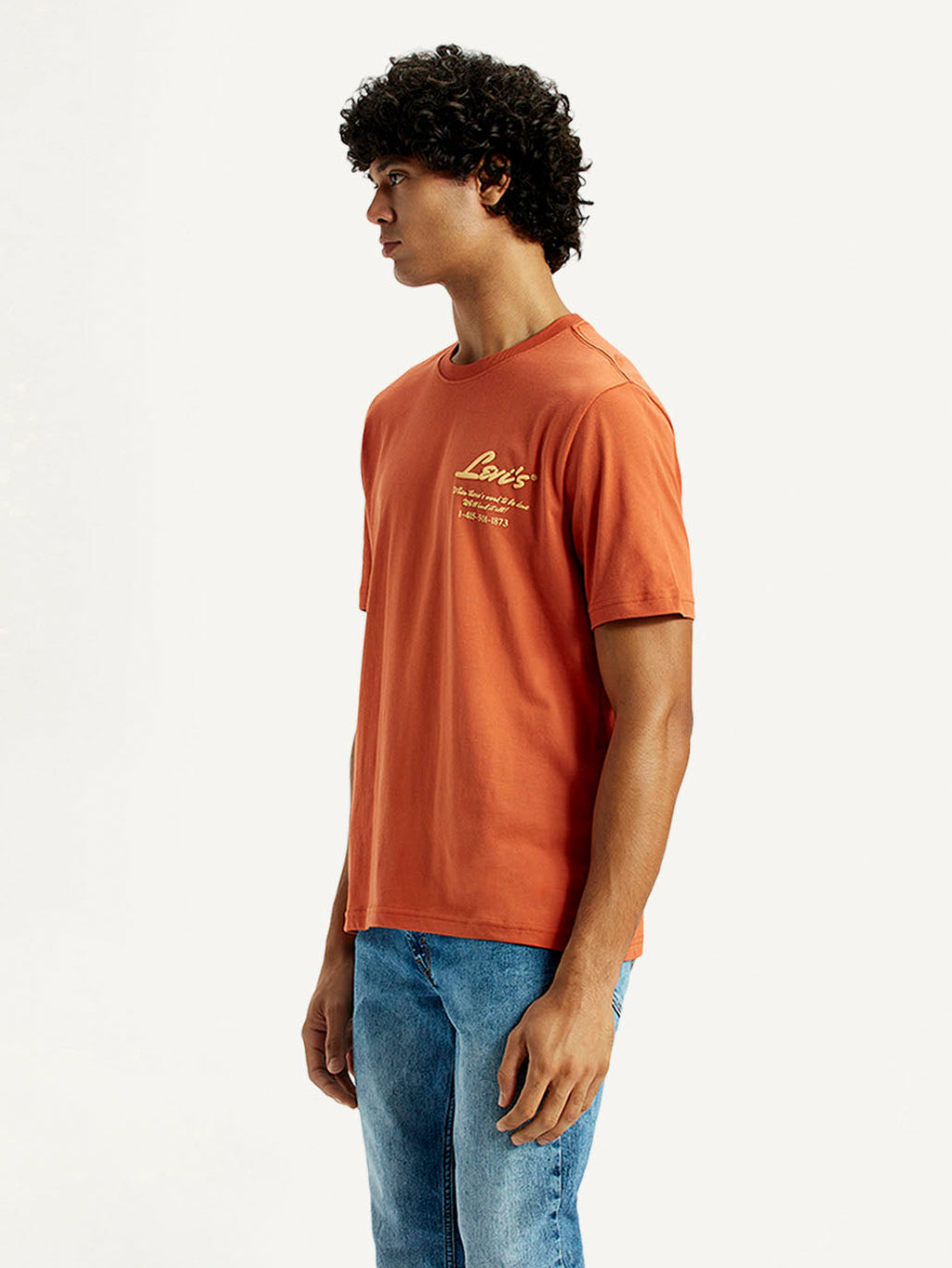 Men's Typography Regular Fit T-Shirt