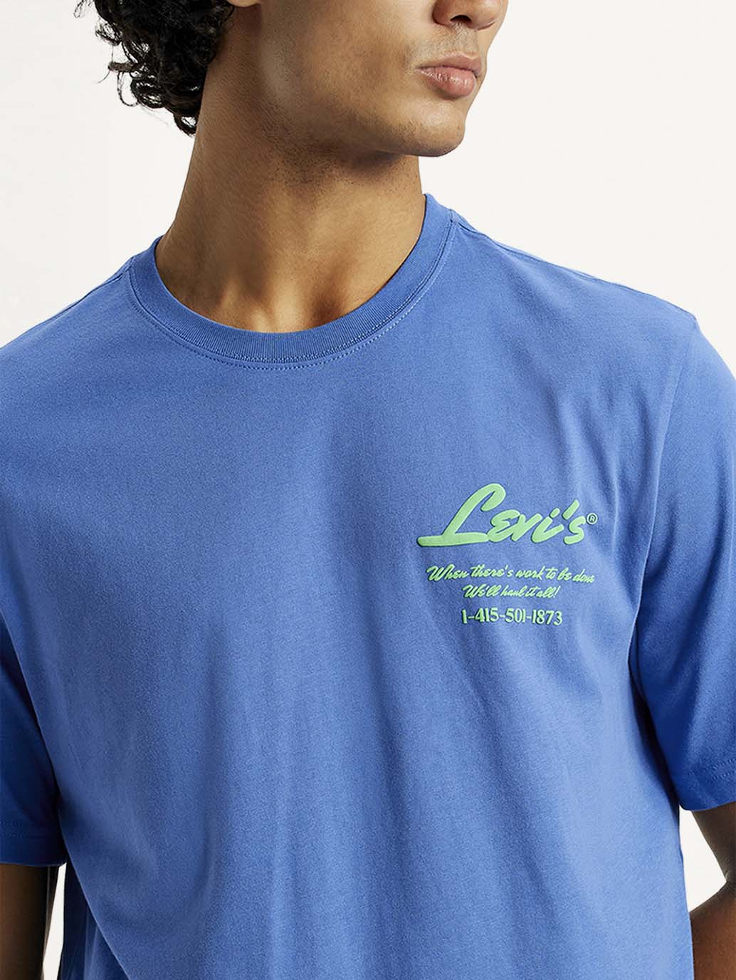 Men's Typography Regular Fit T-Shirt