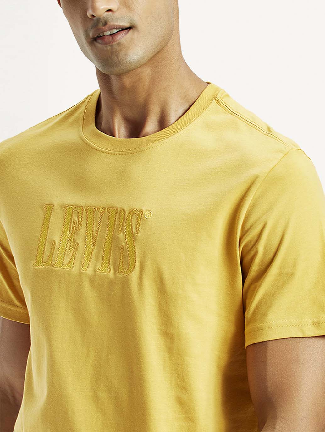 Men's Typographic Print Regular Fit T-Shirt