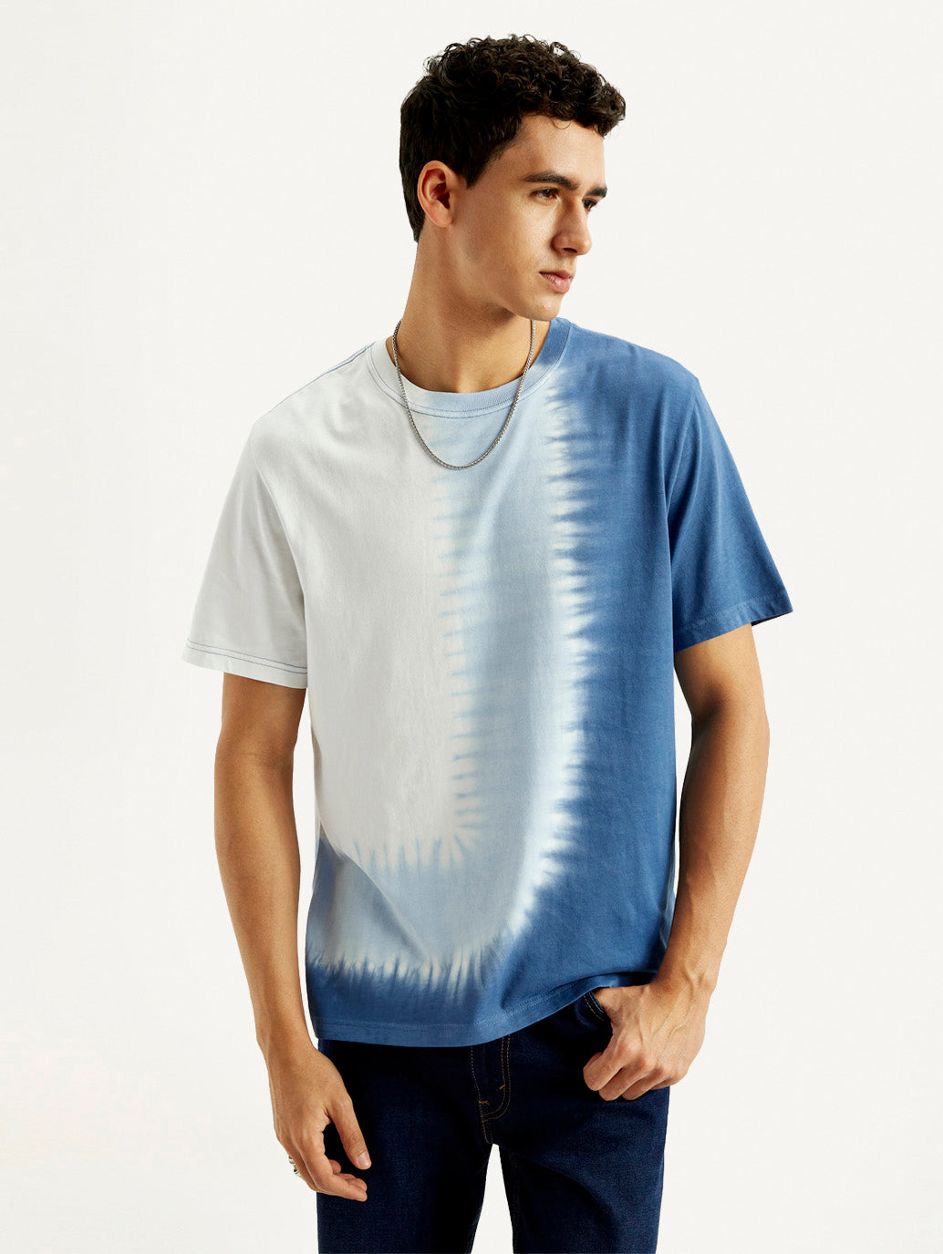 Men's Tie-Dye Crew Neck T-shirt