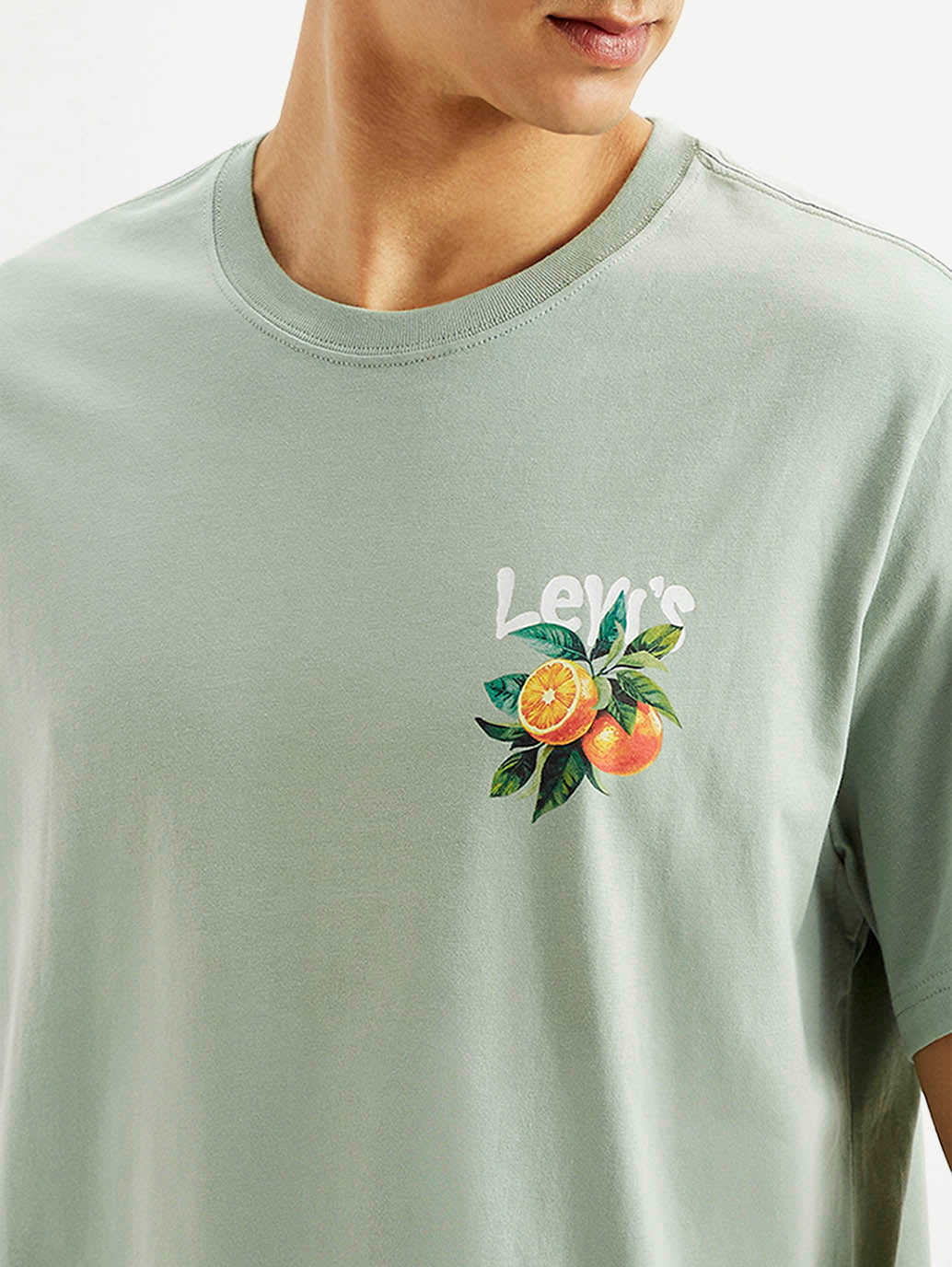 Men's Graphic Print Crew Neck T-shirt