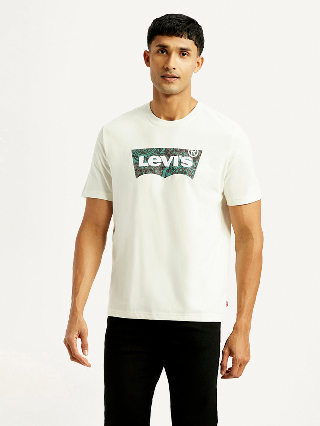 Men's Brand Logo Crew Neck T-shirt