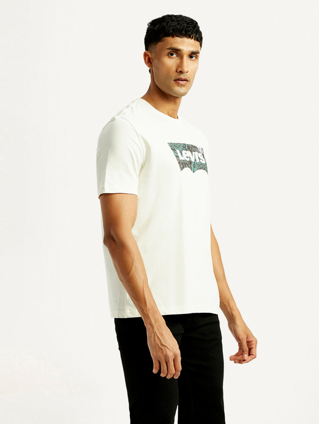 Men's Brand Logo Crew Neck T-shirt