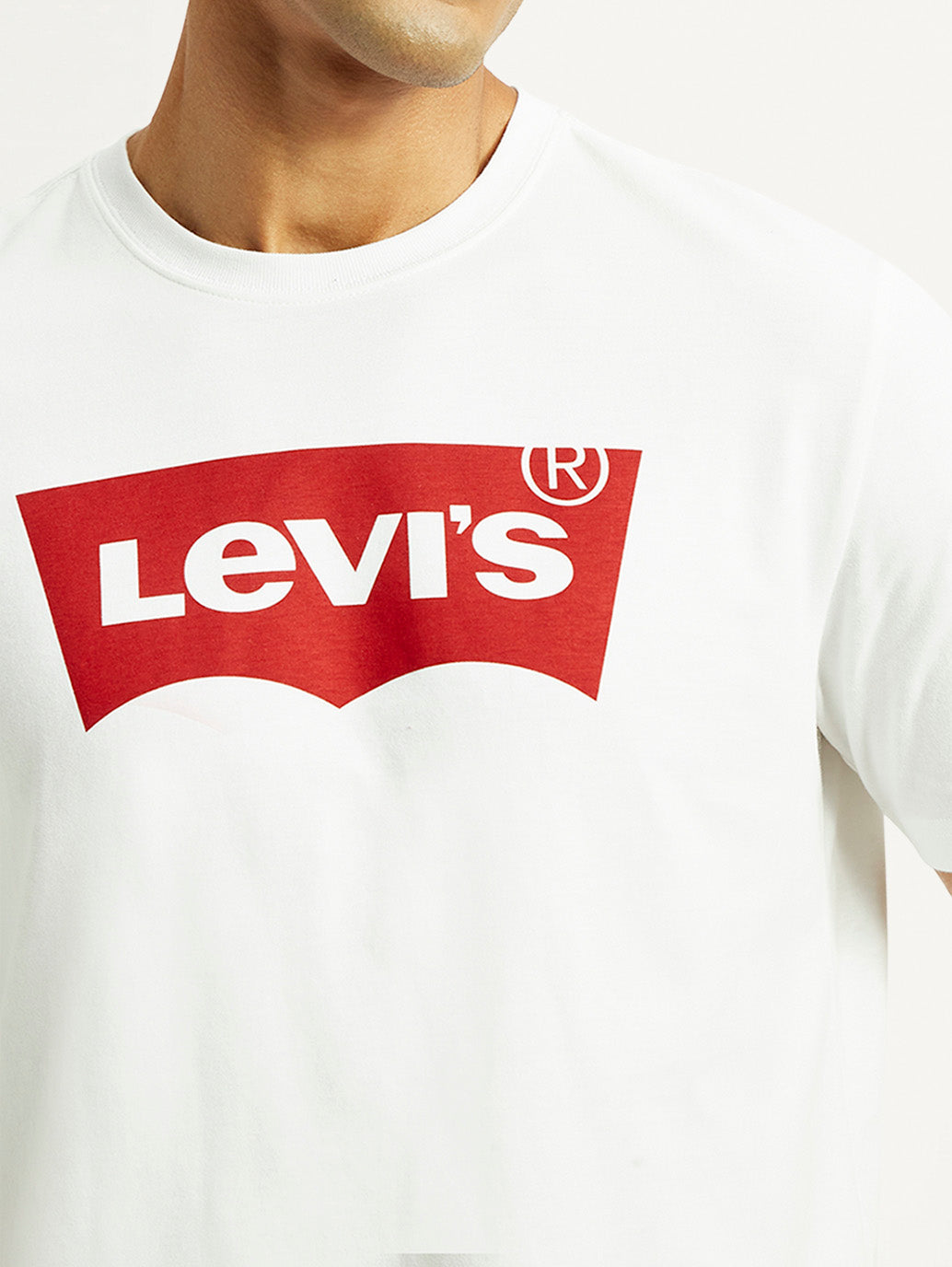 Men's Brand Logo Crew Neck T-shirt