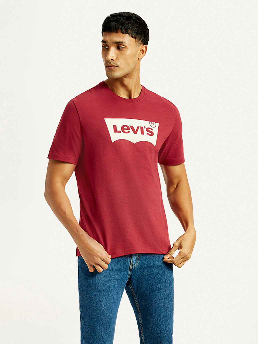 Men's Brand Logo Crew Neck T-shirt