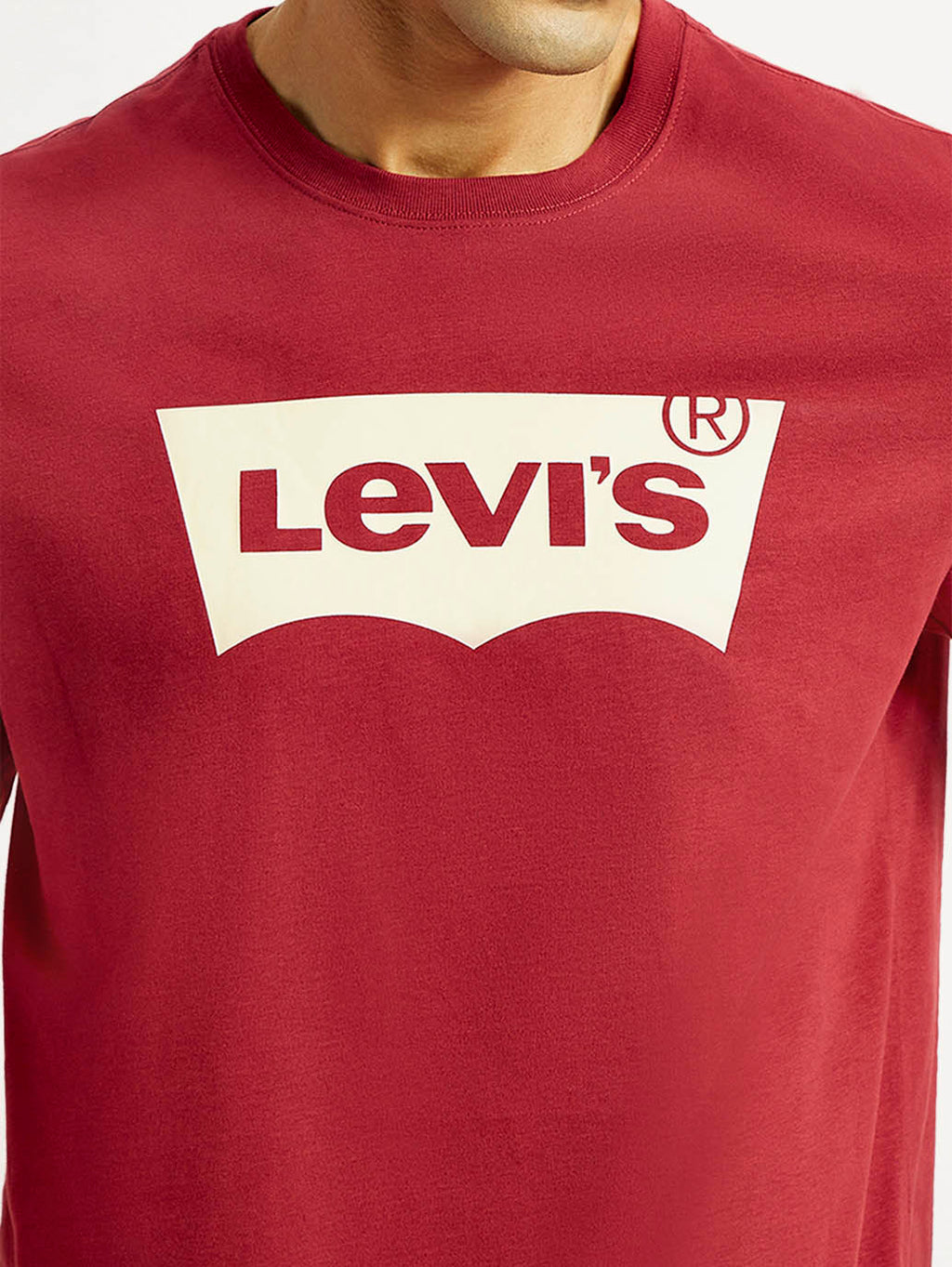 Men's Brand Logo Crew Neck T-shirt